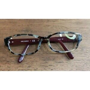 Tory Burch Eyeglass Frames TY2055 1476 53 16 135 Tortois Burgundy Frames Only